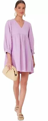 Pomander Place Tuckernuck Millie Gauze Mini Dress Lavender Size S • $70