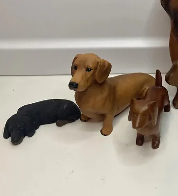 Lot Of DACHSHUND Figurines (4) Collection Switch Cover Sold • $50