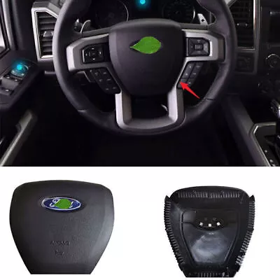 For Ford F-150 2015-2020 Driver Side Steering Wheel Horn Control Cover Black OEM • $59.98
