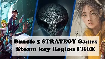 Bundle 5 Strategy Games - Steam Keys Region FREE • $15