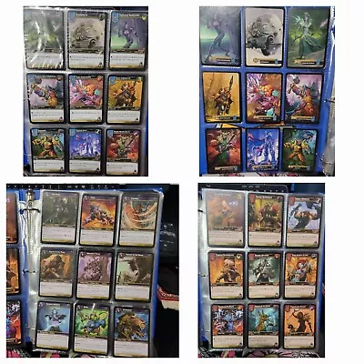 500+ Cards World Of Warcraft Trading Card Game Binder Lot Collection (WOW TCG)  • $100