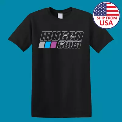 Mugen Seiki RC Men's Black T-shirt Size S To 5XL • $11.69