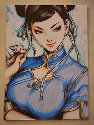 $6 • Buy Go Beyond 001 Glittered Subset Anime Waifu Sketch Cards Goddess Story Blind Box