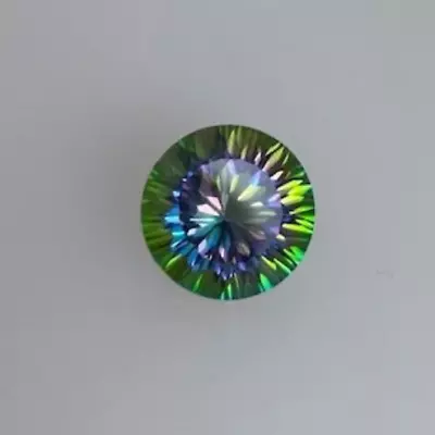 Mystic Fire Topaz Round Loose Gemstone (Assorted Sizes And Cutting Styles) • $18