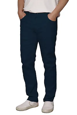 Men's Stretch Color Skinny Jeans Pants Size 28-42 DL937 • $30.95