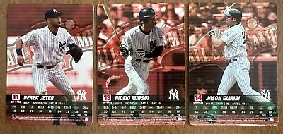 2004 MLB Showdown GIAMBI JETER MATSUI YANKEES SET All-Star Game  • $1.51