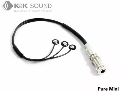 K&K Sound Pure Mini 3-head Transducer For Steel String Acoustic Guitar • $134.46
