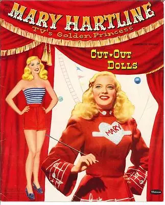 Vintge Uncut 1959 Mary Hartline Paper Dolls Hd Laser Reproduction~lo Pr~hi Qua • $14.99