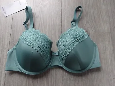 New - M&s Marks & Spencer Willow Green Full Cup Bra Uk Size 32d • £7.99