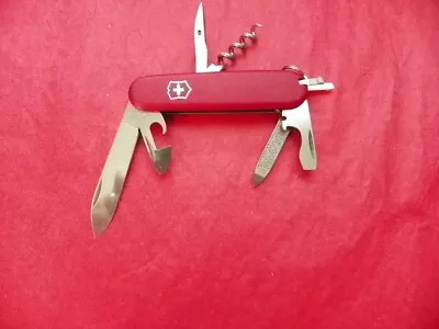 Swiss Army Knife 8 Tools  Victorinox Officer Suisse Pocket Knife • $13.50