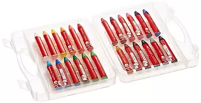 Faber-Castell Beeswax Crayons In Durable Storage Case 24 Vibrant Colors • $17.38