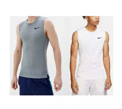 NEW!! Nike Pro Men's Dri-Fit Sleeveless Training Tank Top Shirts Variety #205A • $22.39