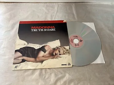 Madonna: Truth Or Dare Laserdisc Widescreen Edition • $5.34