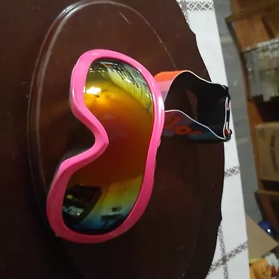 $32 • Buy Picador Ski Goggles Pink, New With Camo Case And Black Cloth Pouch