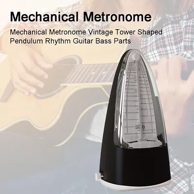 Mechanical Vintage Tower Metronome Enhance Your Finger Accuracy And Skill • $50.85