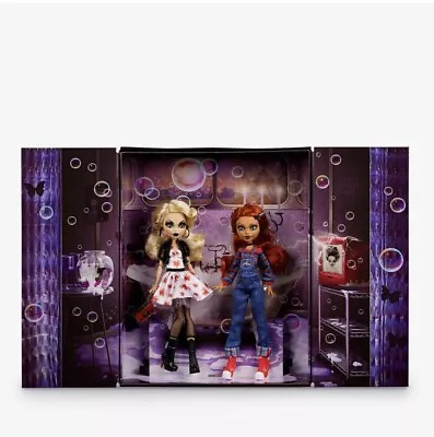 ✅ FREE SHIPPING ✅ Monster High Skullectors - Chucky And Tiffany Doll 2-Pack • $200