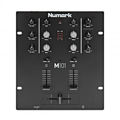 Numark M101 2-Channel All-Purpose DJ Mixer Black Inc Warranty • £69.95