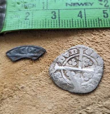 Hammered Silver Coins Metal Detecting Finds • £10