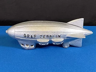 Vintage Graf Zepplin Cast Iron Toy Blimp Airship Zeppelin • $9.99