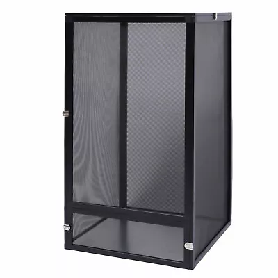 $80 • Buy 360 ° Panoramic Reptile Screen Cage Terrarium Chameleon Mesh Enclosure Habitat 