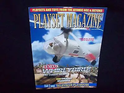 Playset Magazine #62 Remco Whirlybird Marx Disney TV Playset+Fort Dearborn • $12