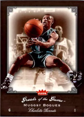 2005-06 Greats Of The Game New Orleans Hornets Basketball Card #65 Muggsy Bogues • $1.69