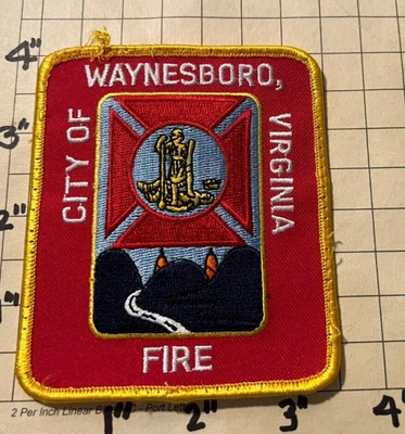 $10.99 • Buy Waynesboro (VA) Fire Department Patch - Style #1  (***Blemish***)