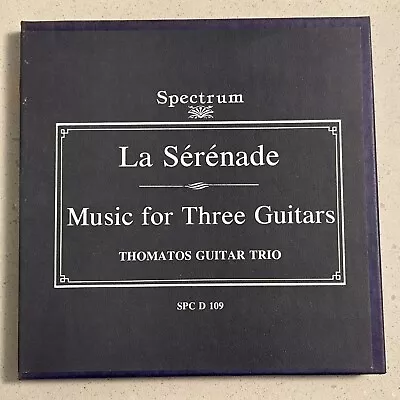 LA SERENADE  Music For Three Guitars  Reel-To-Reel Tape Barclay Crocker *READ* • $34.95