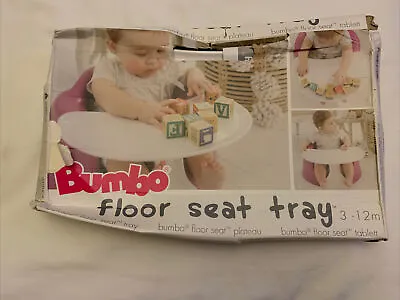 Bumbo Baby  Infant Toddler Floor Seat Eating And Play Tray  3 To 12 Months • $8.24