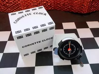 $165 • Buy New Electric Clock For 1968,1969,1970,1971 Corvette With Green Markings
