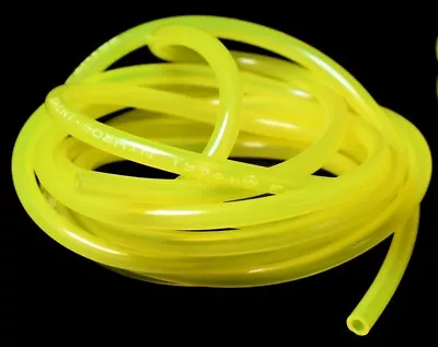 10' Genuine Tygon F-4040-A .080  ID X .140  OD Yellow Fuel Line AAG00700 USA • $16.25