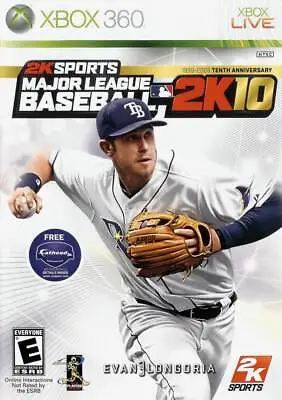 Mlb 2K10 Xbox 360 Game Complete • $1.97