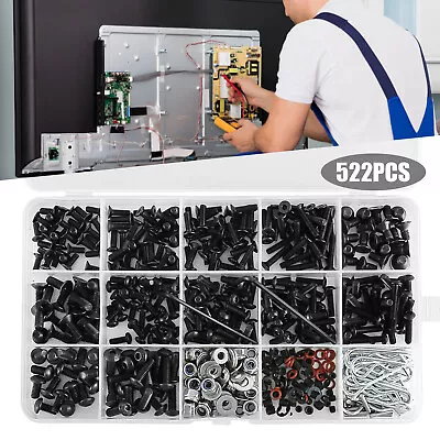 £14.99 • Buy 522x Screws Wrench Box Repair Tool Kit 1/10 For Hsp Rc Car Parts DIY Supplies