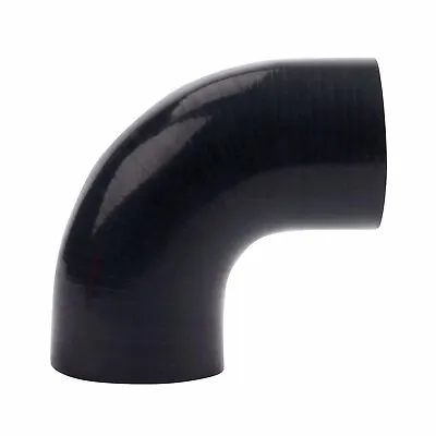 2  51MM 90 Degree Universal Silicone Elbow Coupler Pipe Coolant Radiator Hose • $8.99