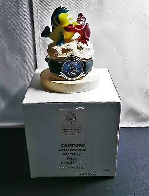 $75 • Buy Disney Rare Little Mermaid Sidekicks Watch And Figurine, Never Worn, New Battery