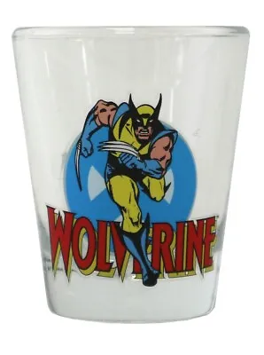 Wolverine X-Men Shot Glass Mini Toon Tumbler Marvel Comics New • $13.95