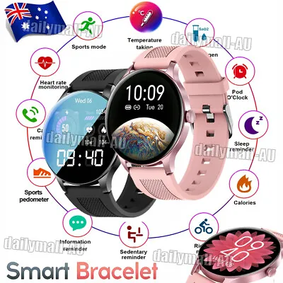 $47.35 • Buy 2022 New Smart Watch Fitness Tracker Blood Pressure Heart Rate Men Women Watches