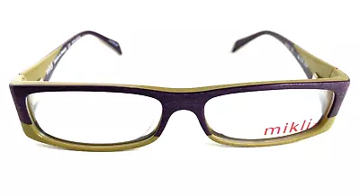 New Mikli By Alain Mikli ML 1029 0004 Purple Lime Ombre Women's Eyeglasses Frame • $49.99