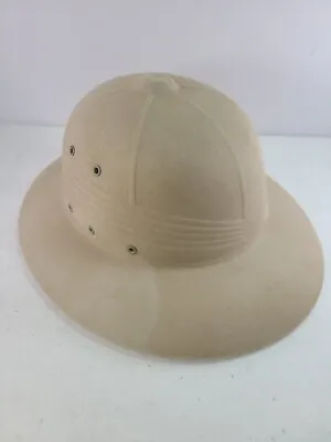 Vintage Pith Sun Helmet Safari Explorer Military Hard Hat • $40