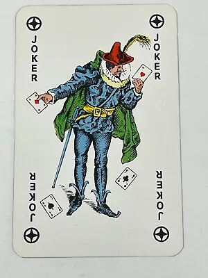 M) One Single Swap Playing Card Artistic Art Joker Musketeer Sword Came Hat Cap • $6