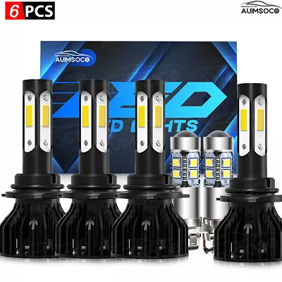 For Mitsubishi	3000GT 1994-1999 Led Headlights High-Low Beam+Fog Lamp Combo 6pcs • $59.99