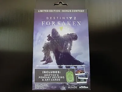 Destiny 2: Forsaken Limited Edition Drifter's Pendant Keyring • $39.99