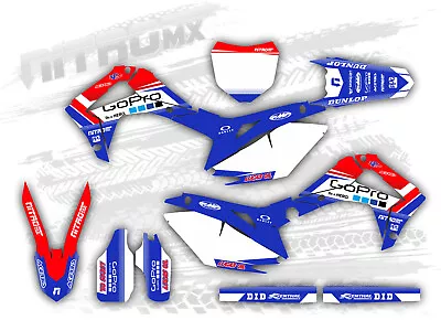 Graphics Kit Fits Honda CRF 450 R CRF 450R 2013 2014 2015 2016 Decals Stickers • $269.60