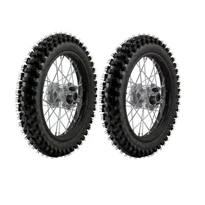 $260.96 • Buy 19  70/100-19 + 16  90/100-16 Tire Rim Disc Brake Wheel For Pit Bike CR85 KX100