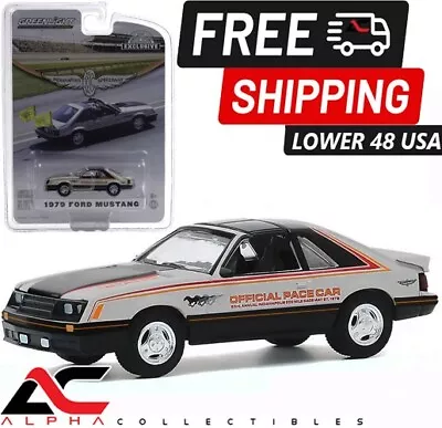 Greenlight 30166 1:64 1979 Ford Mustang 63rd Indy 500 Pace Car • $12.95