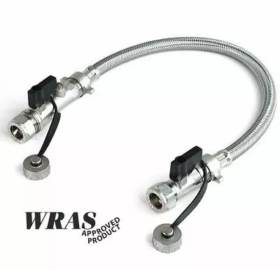 £10.54 • Buy Embrass Filling Loop Part L  For Combi Boiler Straight Filling Loop Check Valve
