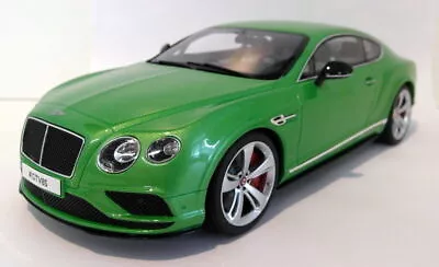 GT Spirit 1/18 Scale Resin - GT077 Bentley Continental GT V8S Metallic Green • $338.79