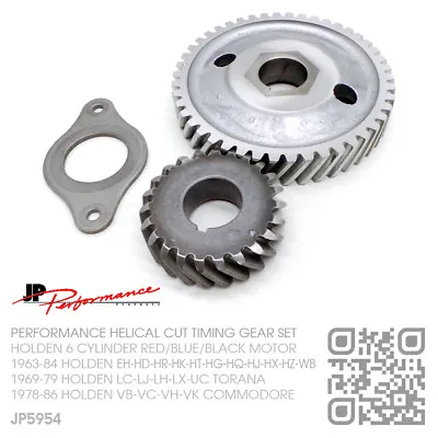 Jp Alloy Timing Gear 6 Cyl Red-blue-black Motor [holden Vb-vc-vh-vk Commodore] • $188.50