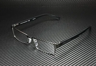 ARMANI EXCHANGE AX1009 6037 Satin Gunmetal Black Demo Lens 53mm Men's Eyeglasses • $57.95