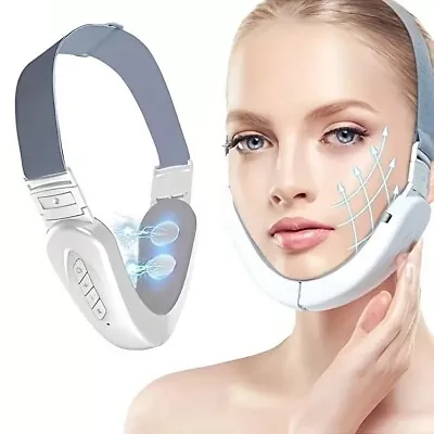Facial EMS Microcurrent Face Massager Lifting Electric Beauty Instrument • $18.99